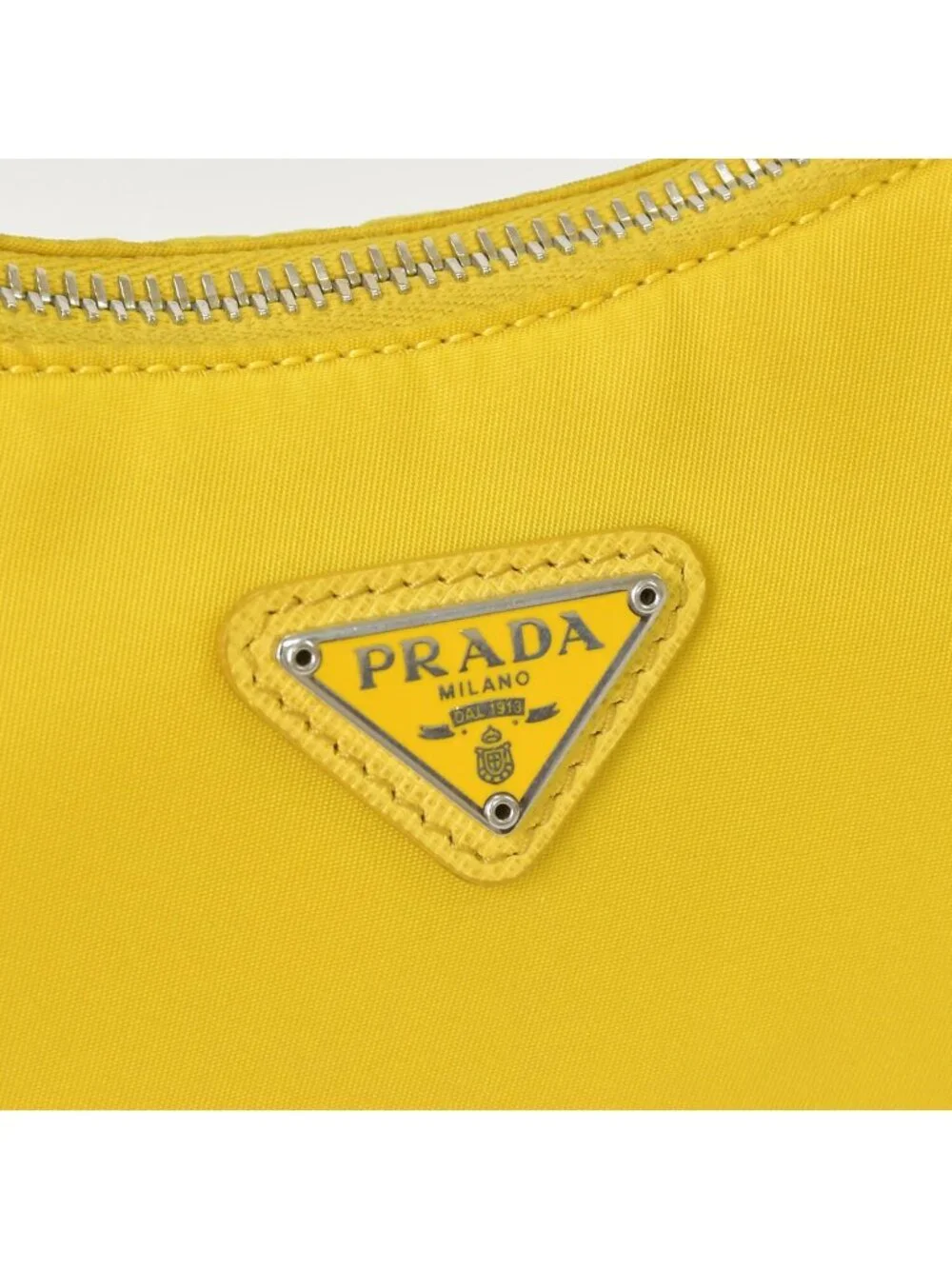 Prada Shoulder Bag Re Edition 2005 Re-Nylon 2-Way Yellow